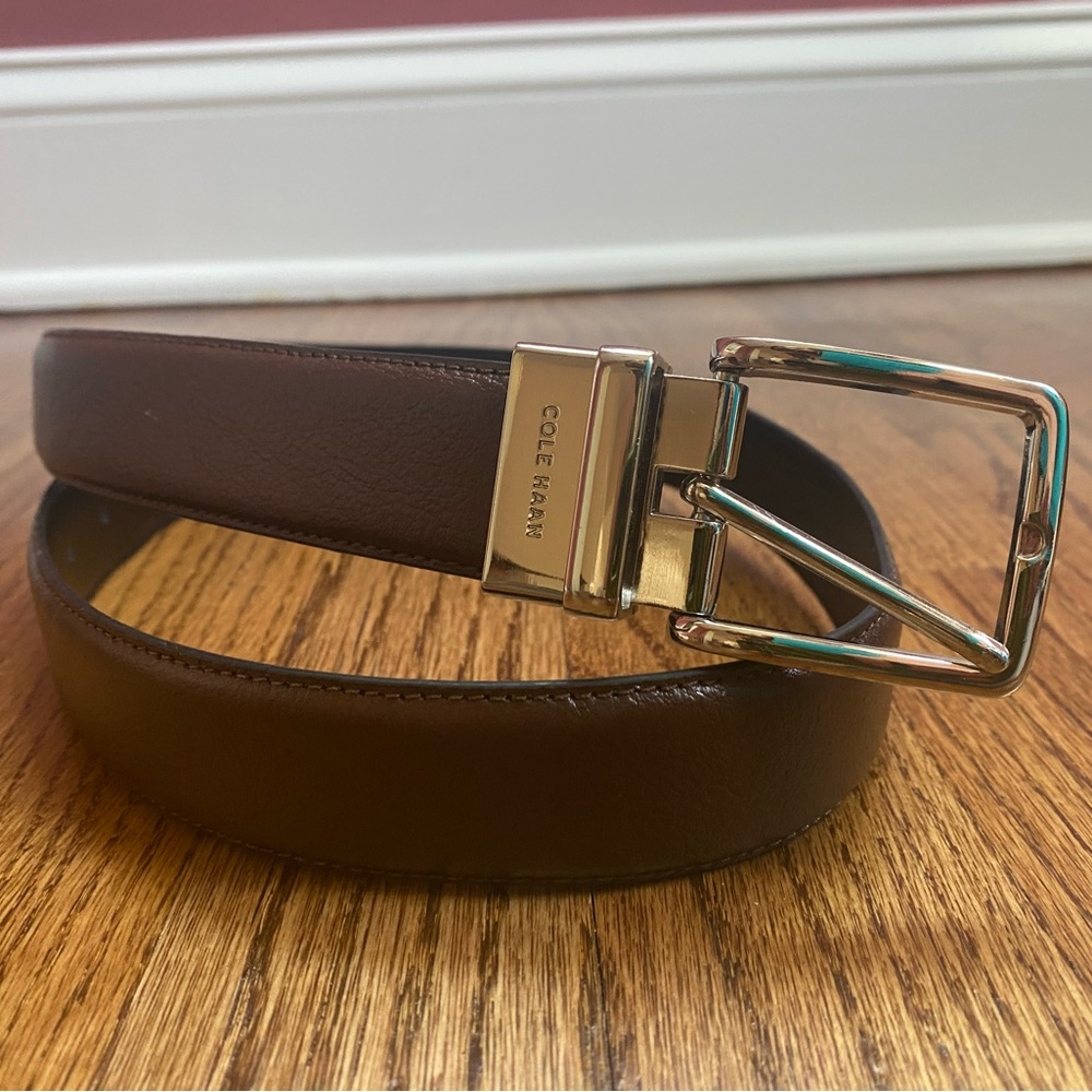 Cole Haan Men’s Reversible Brown/Black Belt | 34/35